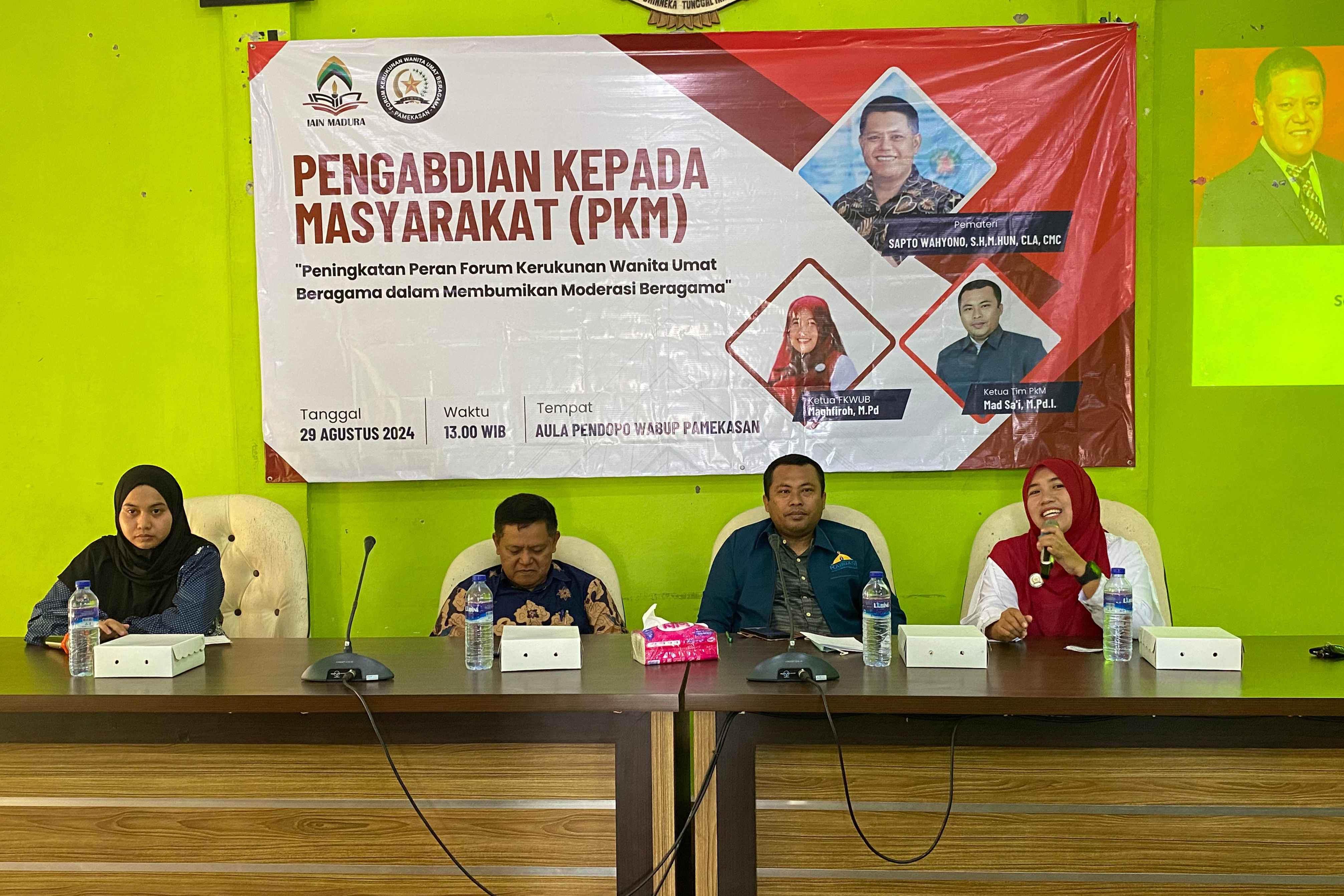 Dosen PAI Gelar Pengabdian kepada Masyarakat dengan FKWUB Pamekasan