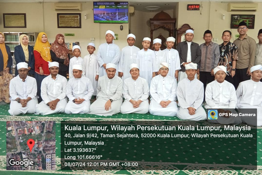 Pendampingan Penguatan Hafalan Al-Quran dengan Metode Talaqqi di Madrasah Tahfidz Mambaul Uloom Malaysia