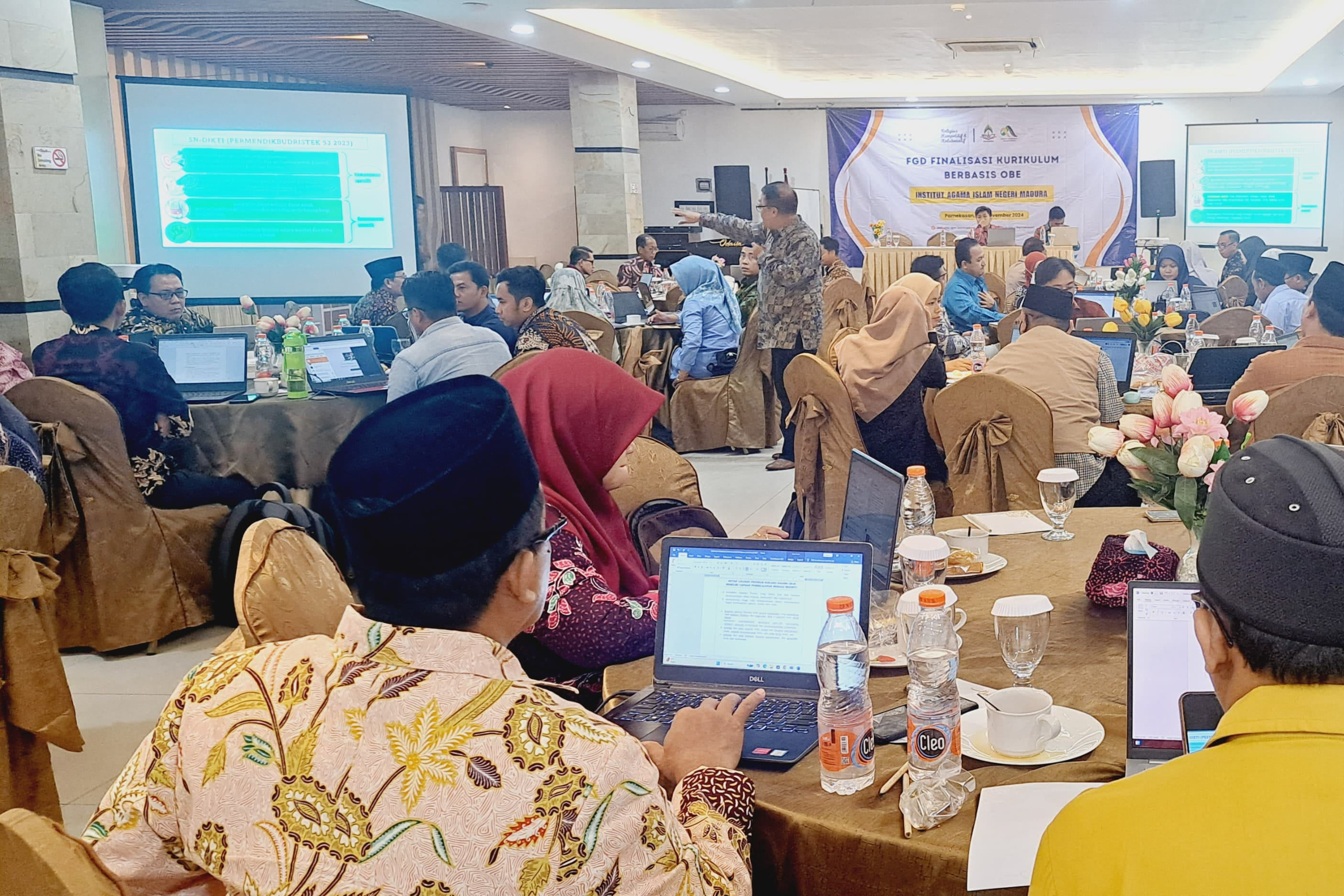 Rampungkan Kurikulum OBE di Semua Prodi, Institut Adakan FGD Finalisasi untuk Hasilkan Lulusan Kompeten