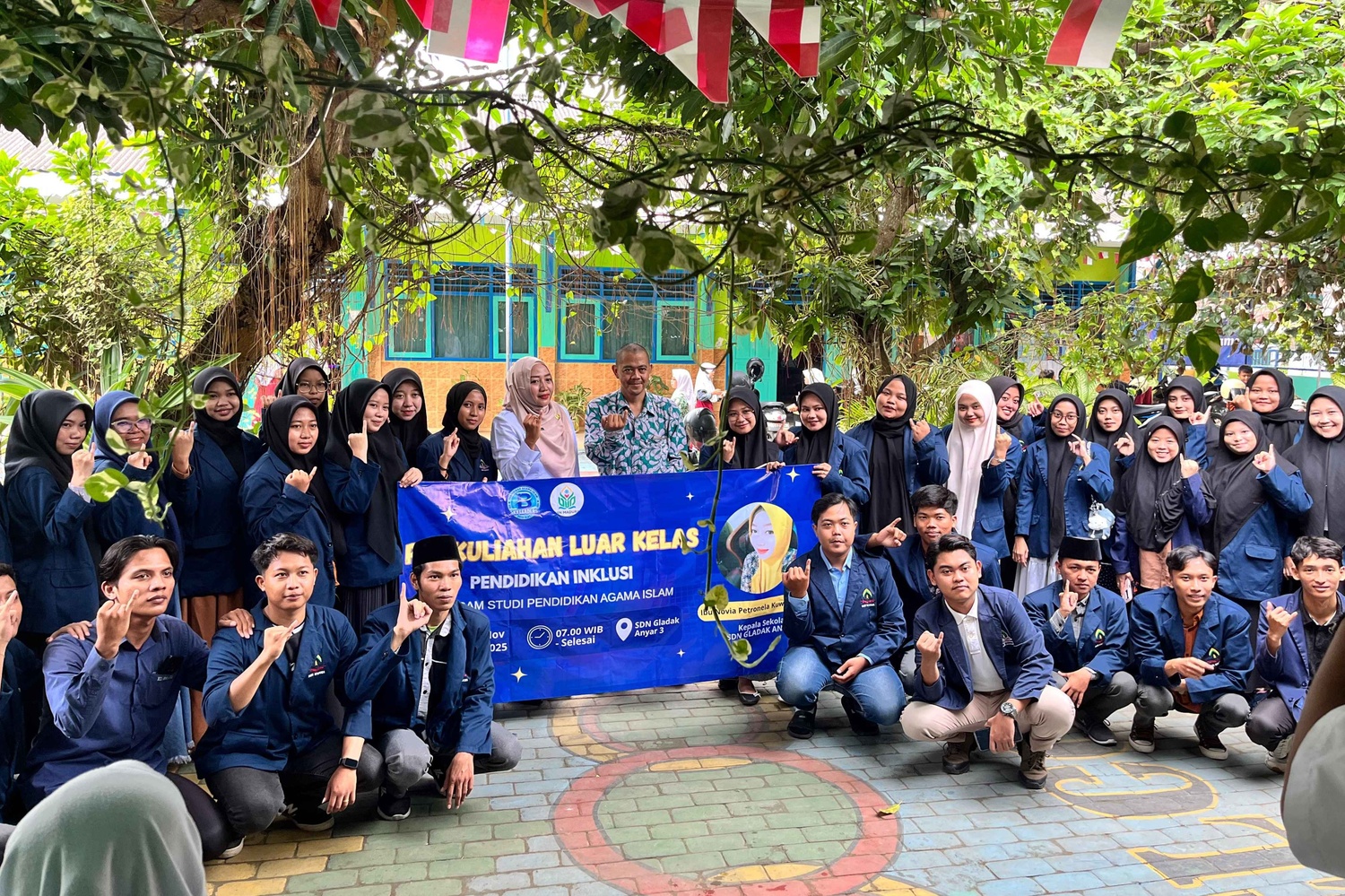 Mengasah Kepekaan dan Profesionalitas; Mahasiswa PAI Gelar PLK  Pendidikan Inklusif